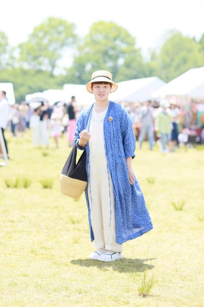 「家族で遊びにきました。天気よくてよかったです」