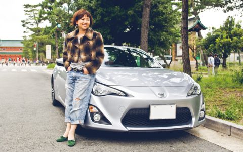 竹島純子さん（49）<br />
Cappuccino代表取締役<br />
トヨタの86 >> 乗車歴1年半