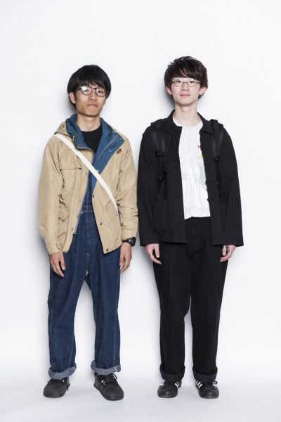 L→R<br />
中野航太さん（20）学生<br />
「暑かったです。」<br />
今井良輔さん（22）学生<br />
「たのしかったです!!」