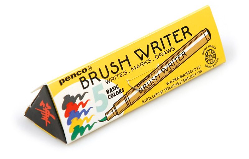 ちょっといい感じの筆ペン『BRUSH WRITER』を使ってみた