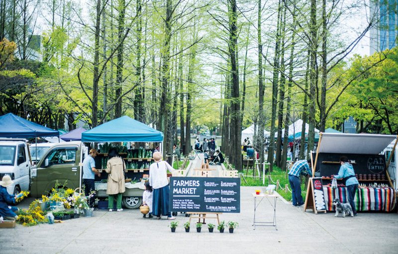 神戸の土曜日は、早起きがオススメ｡生産者と直にふれ合える『FARMERS MARKET』があるからね