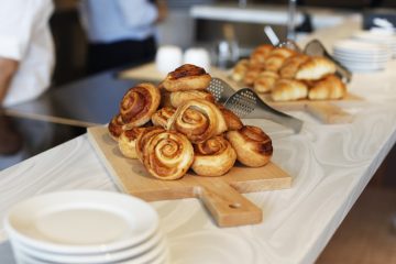 おいしそうなパンが山積み…