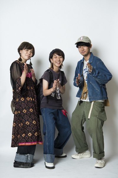 L→R<br />
大石祐子さん（26） 看護師<br />
「calico・chappie大スキ人間♡」<br />
<br />
永田あかりさん（23） 看護助手<br />
「Epic」<br />
<br />
岩上 凌さん（21） 学生<br />
「あざます!」