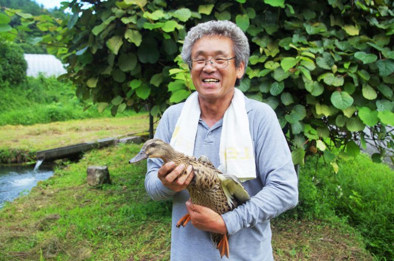 優しそうな宇山さん。カモの捕獲に忙しそう