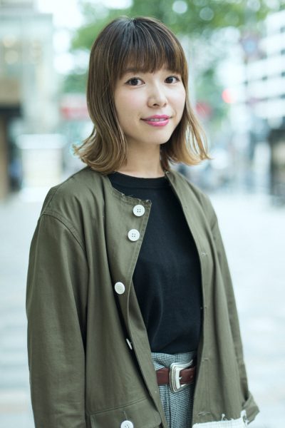 松本恵理さん（27）MADSTORE UNDERCOVER販売員