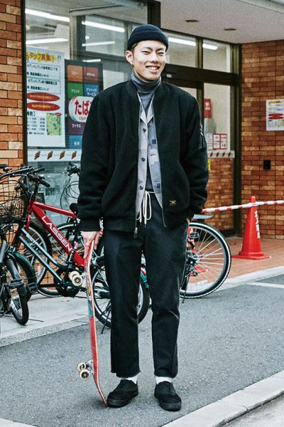 沖田智也さん（21） 販売員<br />
「あけましておめでとうございます」