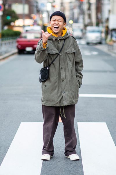 高橋 遥さん（22）バリスタ<br />
「自称バリスタです。コーヒー入れて下さい 」