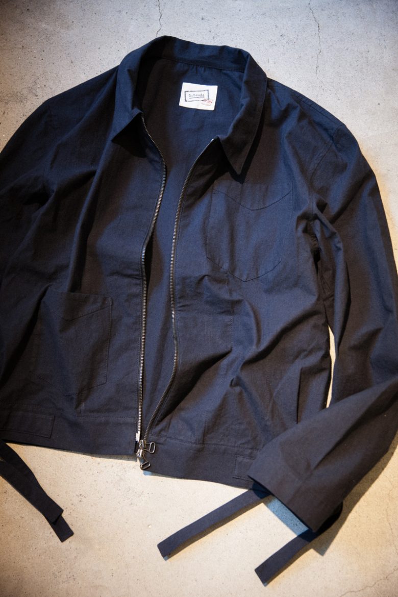 BRUSHED COTTON BOMBER ¥78000