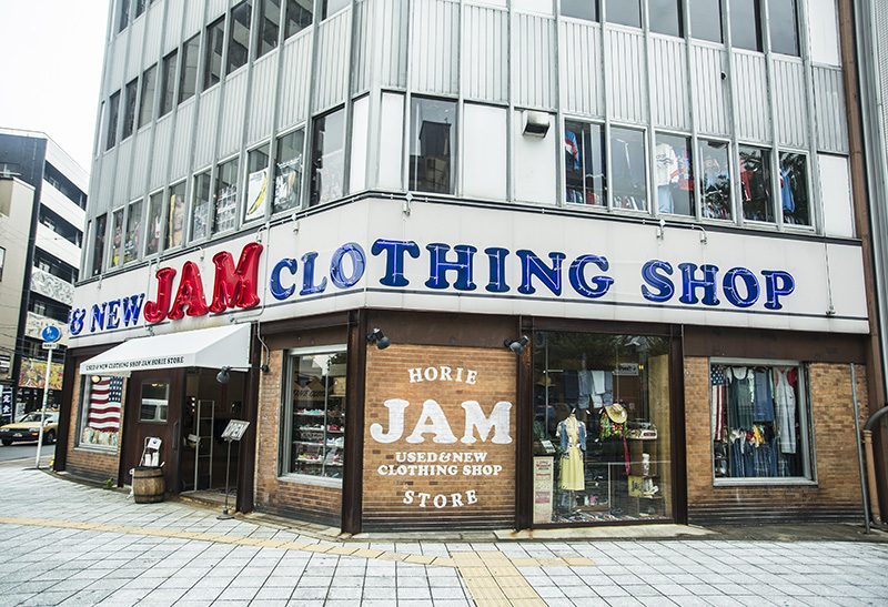 大リニューアルした『古着屋JAM 堀江店』は、まるで古着の百貨店!?