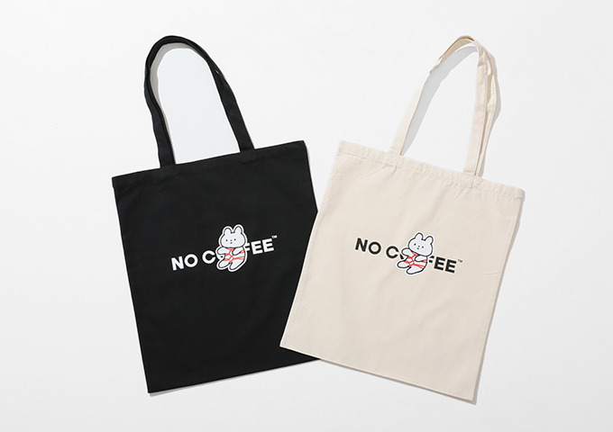 【NO COFFEE × きっこうちゃん】TOTE BAG ¥3000+tax