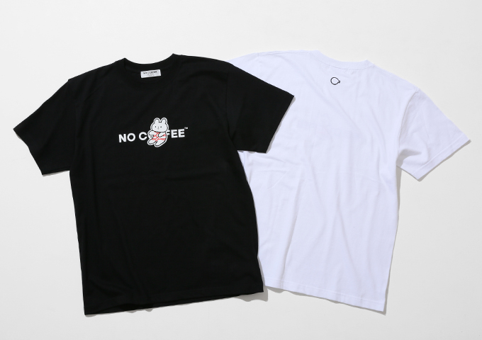 【NO COFFEE × きっこうちゃん】S/S Tee ¥5000+tax