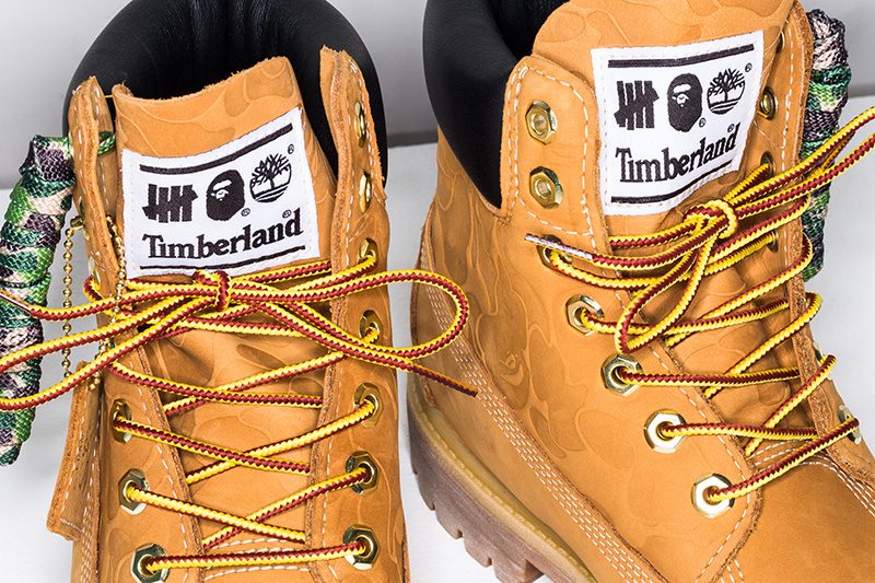 A BATHING APE® ╳UNDEFEATED╳TIMBERLANDが10/27発売!