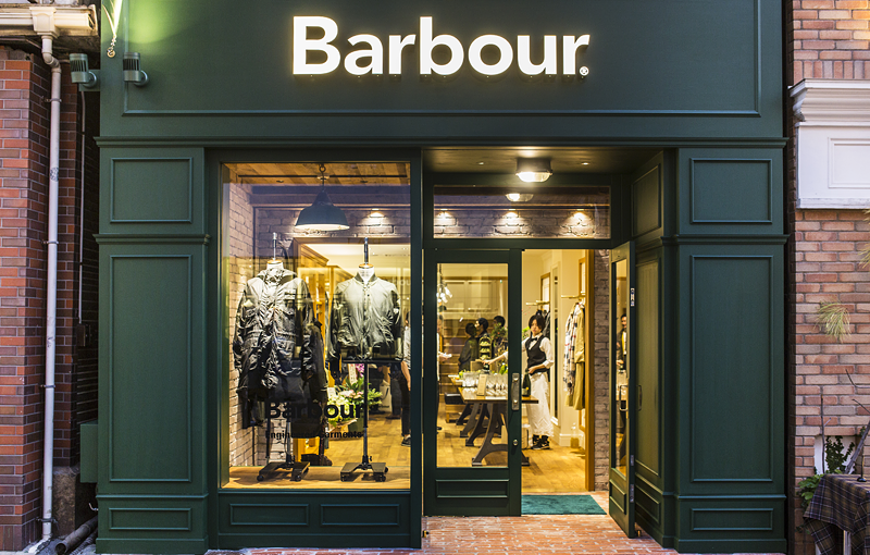 英国発の老舗ブランド「Babour」が神戸に直営店をオープン