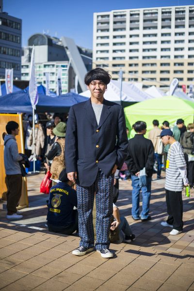 海老原 祥一郎さん（21） 営業<br />
「ランチキで買い物できました」