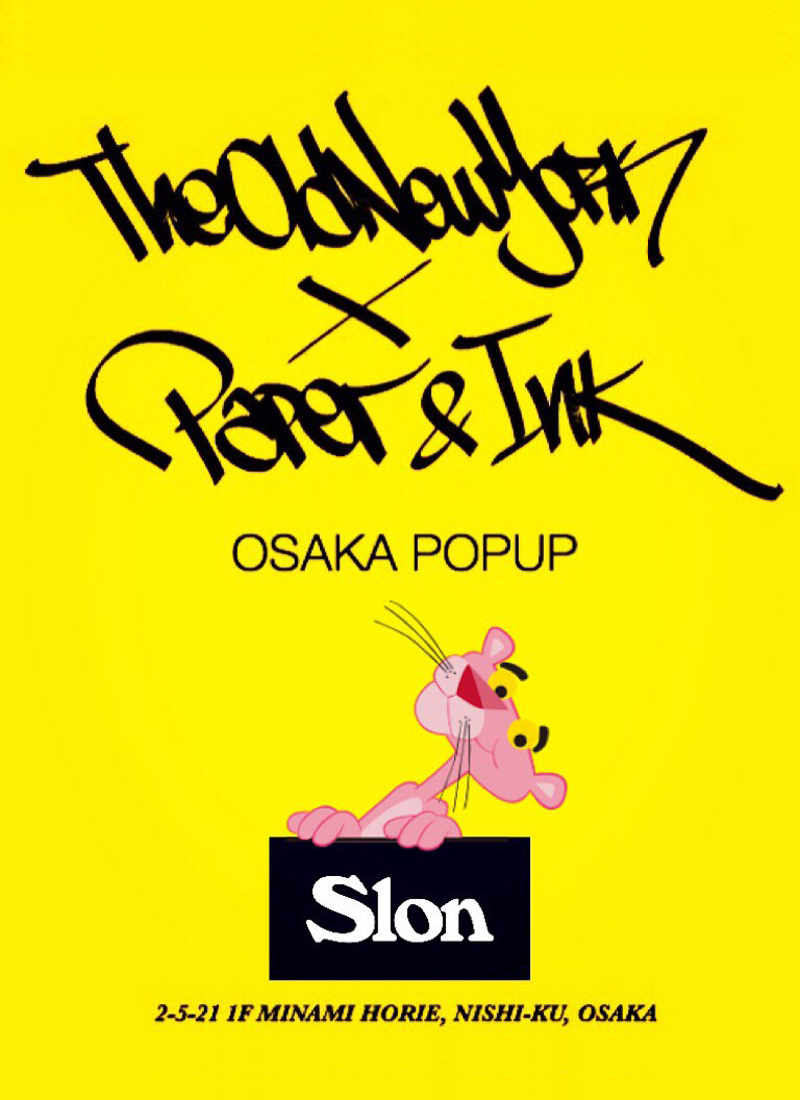 The Old New York × Paper & Ink OSAKA POP UP