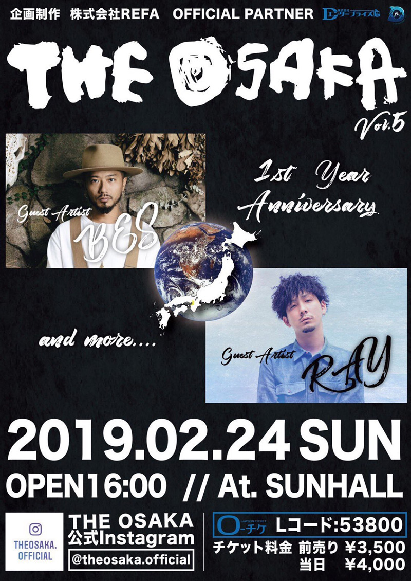 THE OSAKA Vol. 5 〜1 Year Anniversary〜