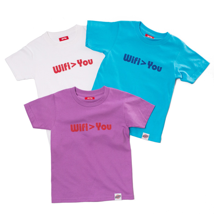 Wifi 〉 You Tee ¥3,800（KIDS）¥5,800（ADULT）