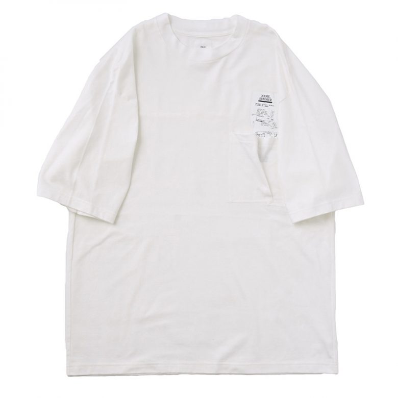 HALF SLEEVE PRINT TEE [Receipt]<br />
¥15,000+tax