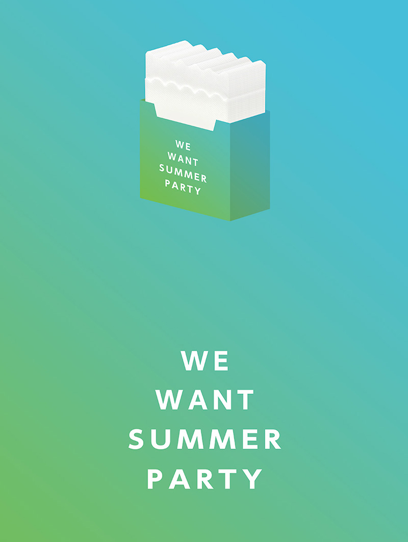 WE WANT SUMMER PARTY