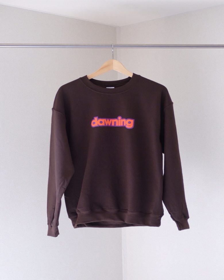 CREWNECK 03 BRW × ORG ¥12960（税込）