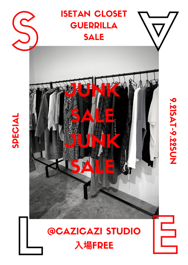 isetan Closet GUERRILLA SALE