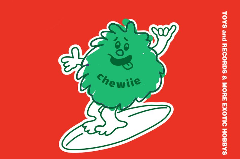 ヴィンテージのおもちゃ╳レコード!? 異色の組み合わせで話題の “CHEWIIE” が中津の「TEMPO」にて初のPOP UPを開催