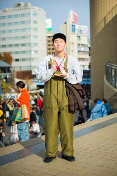 福田佳太さん（22） 学生<br />
「今年のカジフェスは給料日後なので気合い入ります」