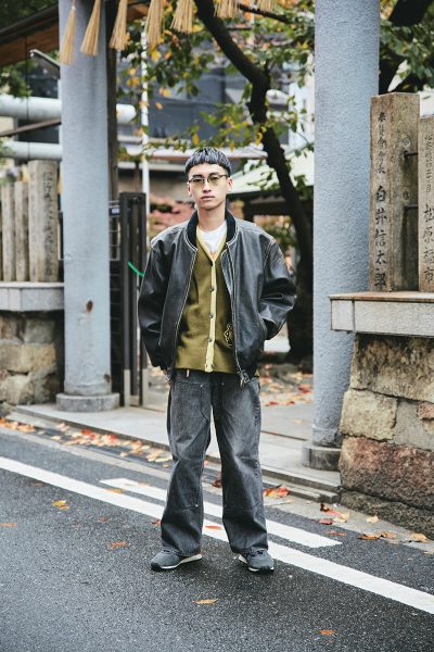 リョウさん（21） 学生<br />
「魚屋一途7年目」