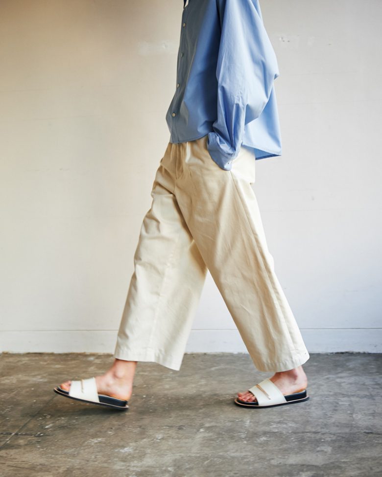 COTTON BAGGY PANTS / ¥19,000+tax