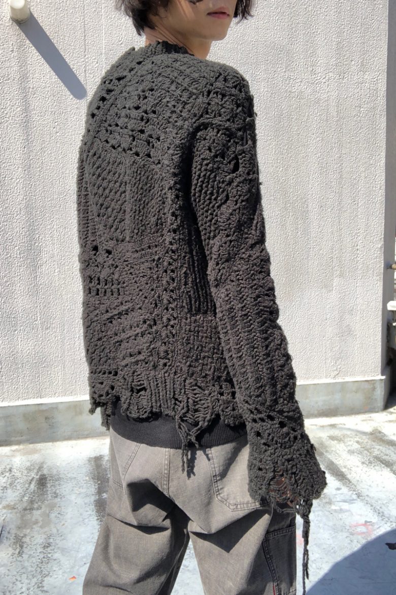 NUMBER NINE - 03A/W / grunge knit<br />
¥ 66000 