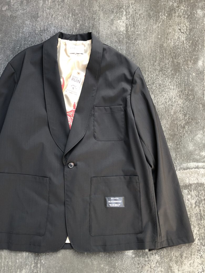 blackweirdos / shawl collar jacket<br />
¥ 63800 