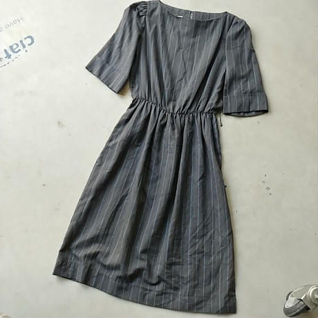 70's〜Lady Carol Stripe One-piece<br />
¥6380 