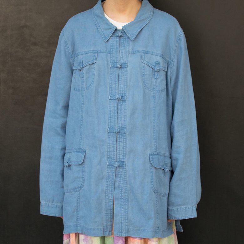 Linen Kung Fu Shirt<br />
¥10,450