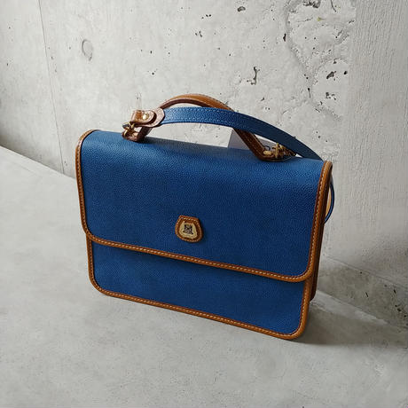 Old LANCEL 2Way Leather Bag BLU<br />
¥13,200 