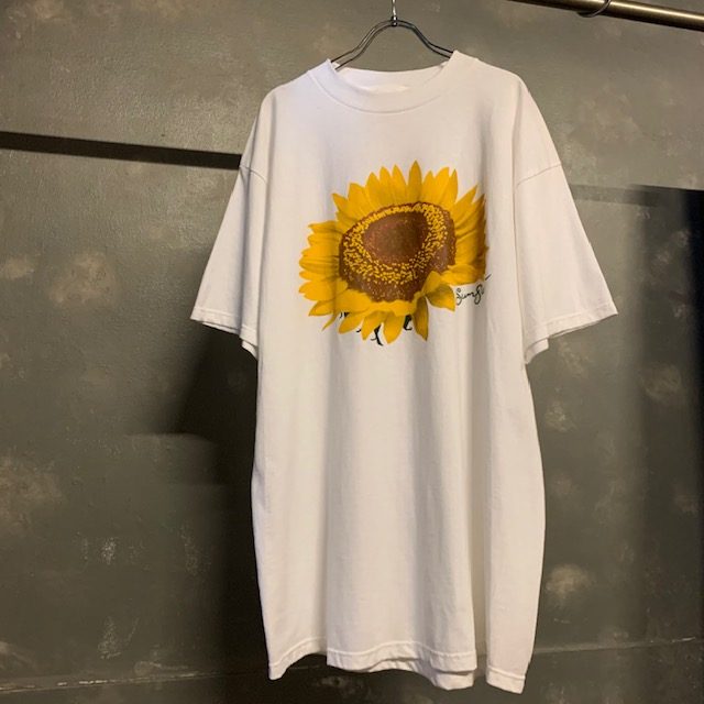 ヒマワリ アートTシャツ　¥6200＋tax