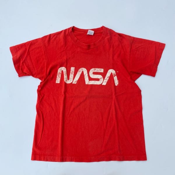 1990s Junk ''NASA'' T-shirt / RED